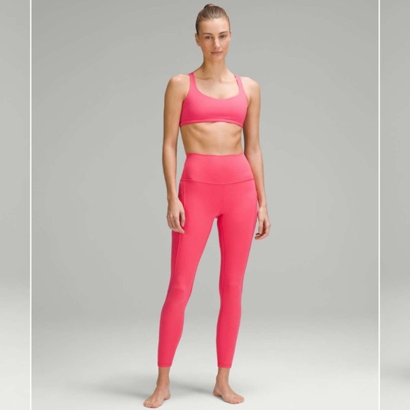 Lululemon Align High Rise Pants with Pockets Leggings Glaze Pink Size 14 NWT - Picture 4 of 11